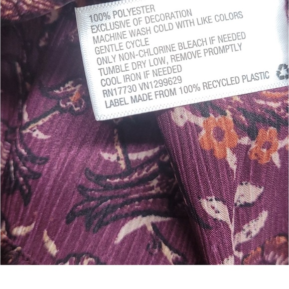 NEW! Plus Size Xhilaration Floral Off-Shoulder Top - Picture 6 of 8